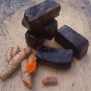 Curcuma et Savon noir